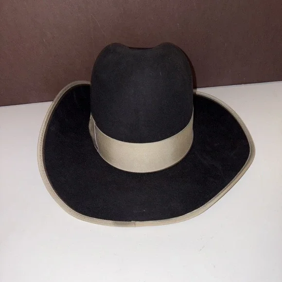 Beaver Brand Hats Fur Felt Size 6 7/8 Vintage - Picture 3 of 9